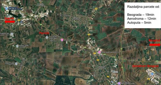 Investiciono zemljište 3,31 HA, Pećinci