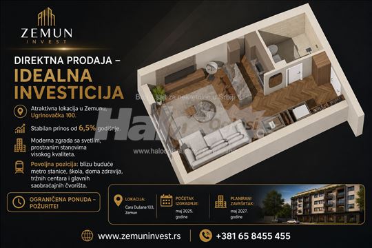 Novi stambeni projekat - Cara Dušana 103 Zemun 