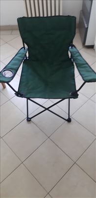 Stolica za ribolov ili kanpovanje nova