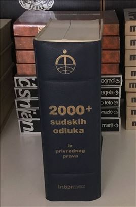 Dve hiljade sudskih odluka iz privrednog prava