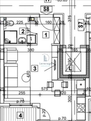 Novogradnja, Blok 72, 32.54 m2