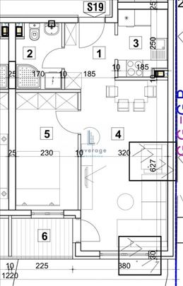 Novogradnja, Blok 72, 46 m2