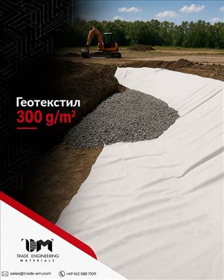 Geotekstil 300 g/m²