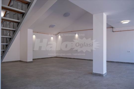 Izdavanje – LUX poslovni prostor 130 m² + galerija