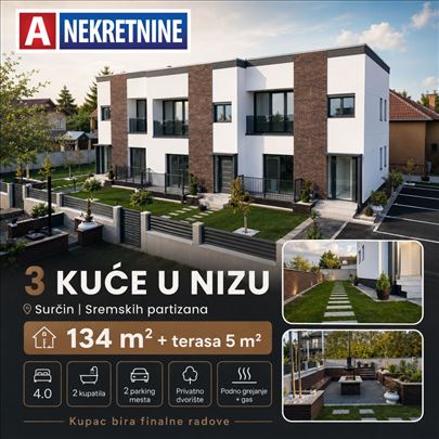 Porodični dom iz snova - 4.0-5.0 stan sa dvorištem