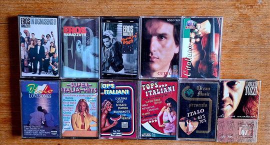 Eros Ramazzotti,Toto Cutugno i Kasete Italijanske
