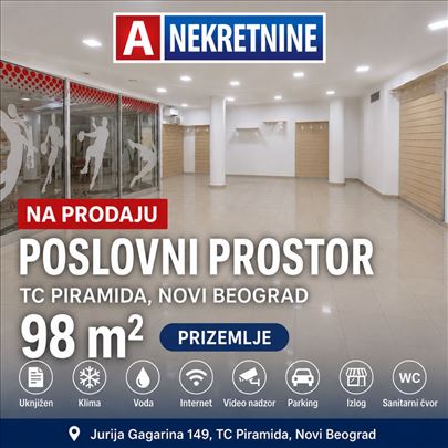 Poslovni prostor 98 kvm, Piramida prizemlje