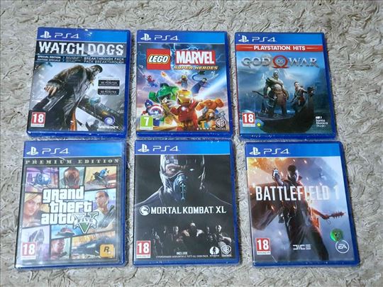 Sony PlayStation 4 igre igrice disk PS4 PS5
