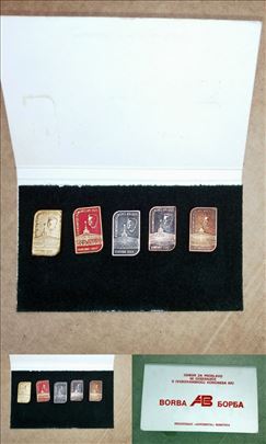 Vukovarski kongres 1980 set znacaka