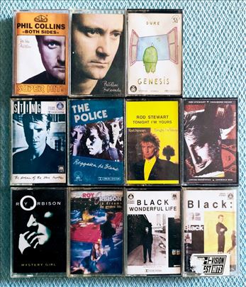 Black/Sting/Genesis/Phil Collins/Rod Stewart/Roy O