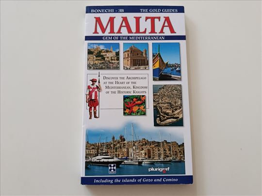 Malta - dragulj Mediterana, zlatni vodič na engles