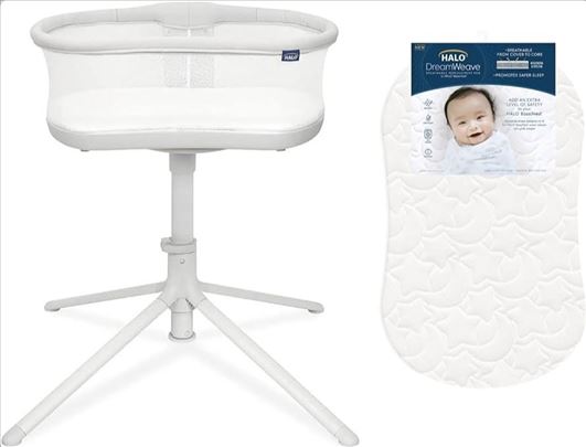 Moderna rotirajuće kolevka za bebe: Halo BassiNest