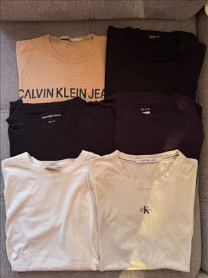 Muske Majice Vel X i XL 6 Komada