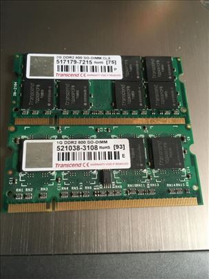 Desktop i laptop RAM memorije DDR2, DDR3, DDR3L, D