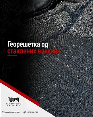 Geogrid od staklenih vlakana