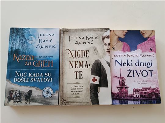 Jelena Bačić Alimpić 3 knjige