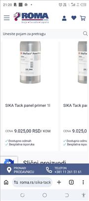 Sika tik panel i prajmer
