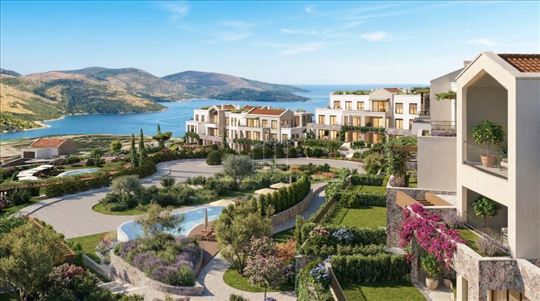 Luštica Bay, pogled na more, golf teren ID#4760