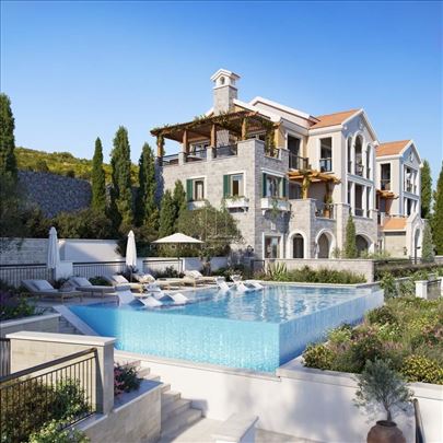 Luštica Bay, studio, pogled na otvoreno more ID#47