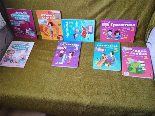 Udzbenici za 3,4,6,7 i 8.razred