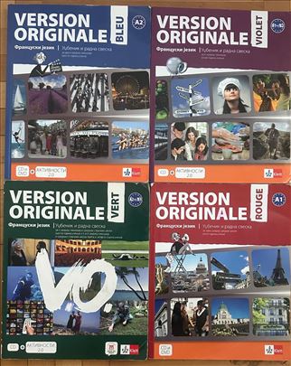 Francuski jezik-Version Originale Klett A1 A2B1 B2