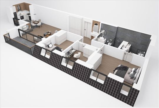 3.0 u centru grada | 86,96 m² | odmah useljiv