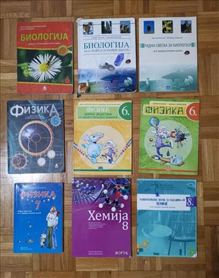 Biologija, Fizika i Hemija za 5, 6, 7. i 8. razred