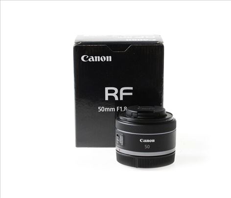 Canon 50mm 1.8 RF STM - Garancija do 03.2029