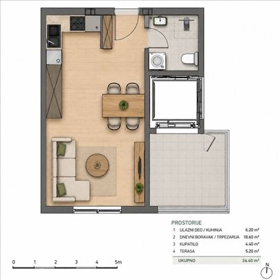 Stara Pazova, Stari Banovci, Stan, 2.0, 30m2