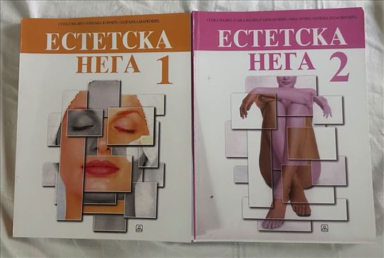 Estetska nega 1 i 2 raz. udzbenici Senka Biljana