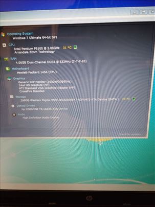 HP G72 sa velikim ekranom od 17 inca za samo 5000
