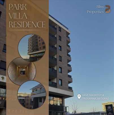 Park Vila,76m2, 2 spavaće sobe,odlična pozicija+ P