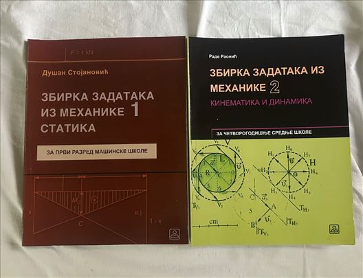 Zbirke zadataka iz mehanike 1,2 Stojanovic, Raonic