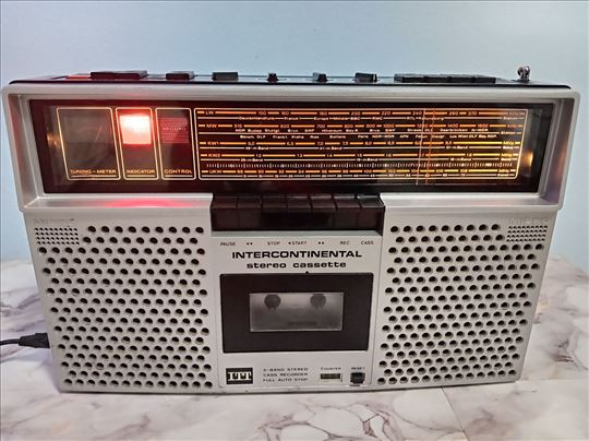 ITT intercontinental stereo radio kasetofon 109A