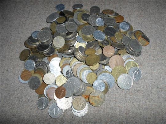 Metalne kovanice razne Evropa