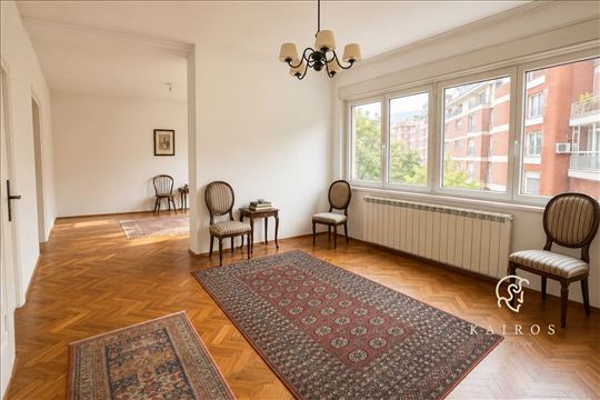 Vračar, Mileševska – 2.0 stan - pogled na zelenilo
