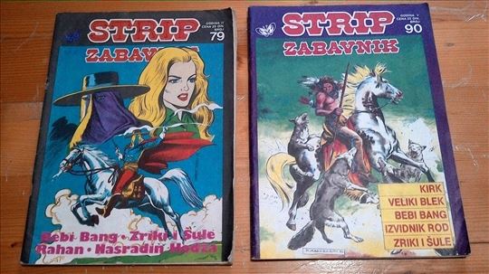 Strip Zabavnik broj 79 i 90