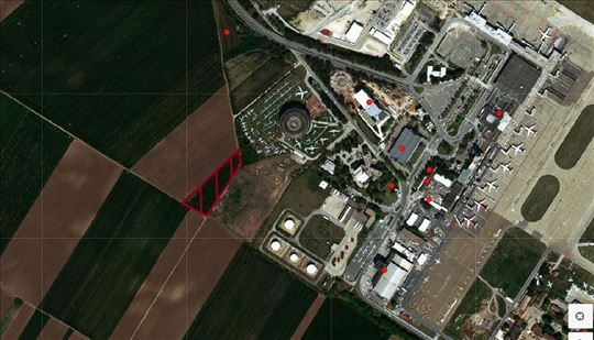 Građevinsko zemljište kod Aerodroma