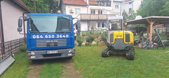 Usluge bagerom i transport