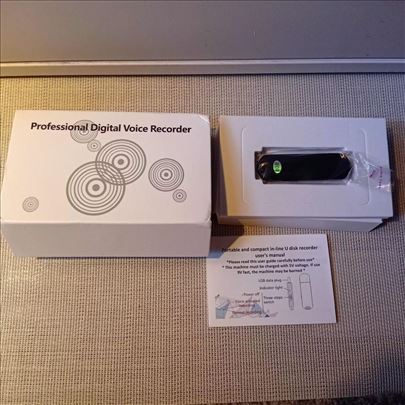 Prisluškivač kao USB fleš - aktivacija na glas 25h