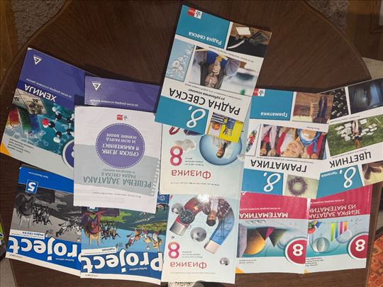 Prodajem knjige za 8. razred