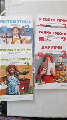 Продајем уџбенике за 2. и 3. раз. ос.шк.(ЛОГОС)