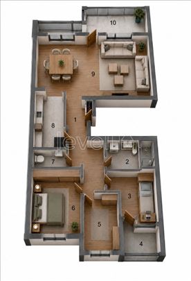 Stan,Novi Sad,Veternička Rampa,kv: 84.00