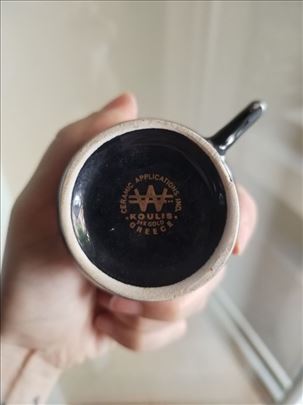 Set od 6 porcelanskih šoljica za kafu sa tacnama –
