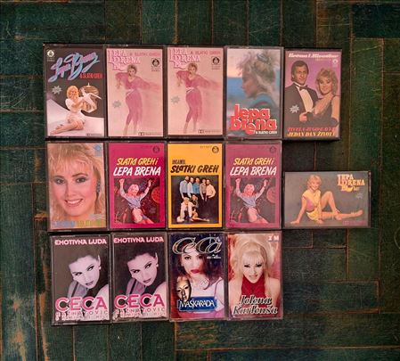 Ceca,Lepa Brena,Jelena Karleuša-14 Kaseta