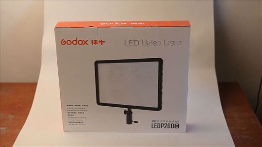 Godox LED P260C Video svetlo + 2 baterije + punjač