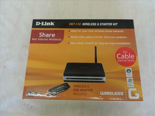 D-Link DKT-110 Wireless KIT (DIR-301 & DWA-111)