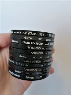 Hama, Hoya, B+W, Sigma, Fotga, Canon UV CPL i ND