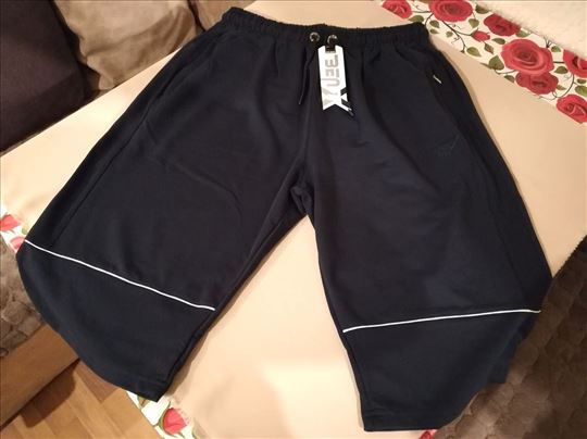 Odlicne muske pamucne bermude Benx Velike 5XL Novo