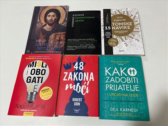 Prodajem knjige odlično očuvane